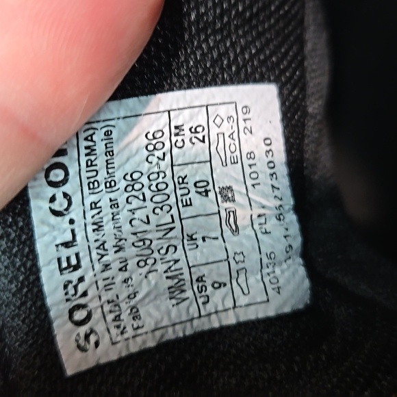 Sorel Women Ankle Out N About Leather Saltwater boots shoes sz 9 - Picture 12 of 12